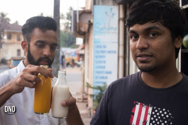 Ramaphal and Mango juice, Appu shets, Car street , Mangalore