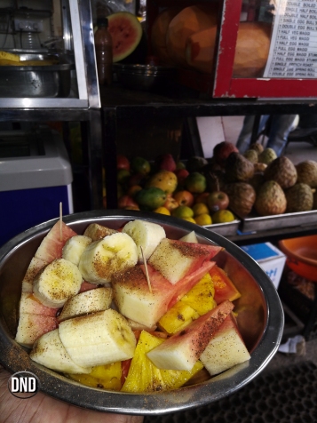 fruit salad bowl,Appu shets. Car street, Mangalore